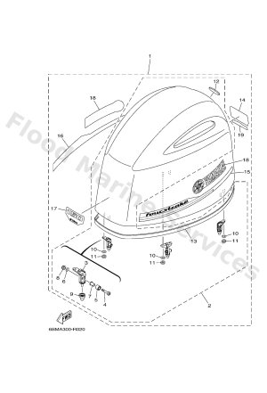 Diagram for TOP COWLING