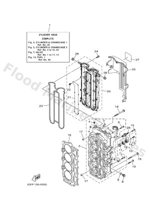 Diagram for CYLINDER & CRANKCASE 2