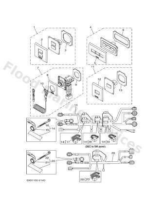 Diagram for SWITCH & PANEL 3 (EKS, TRIPLE)