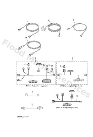 Diagram for ELECTRICAL WIRE HARNESS 1