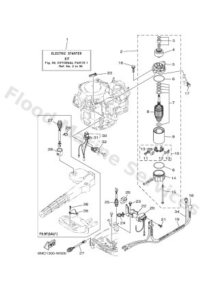 Diagram for OPTIONAL PARTS 1