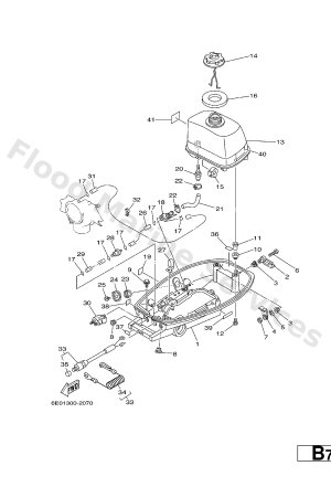 Diagram for BOTTOM COWLING