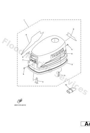 Diagram for TOP COWLING