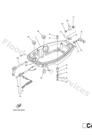 Diagram for BOTTOM COWLING