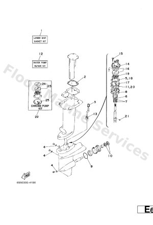 Diagram for REPAIR KIT 2