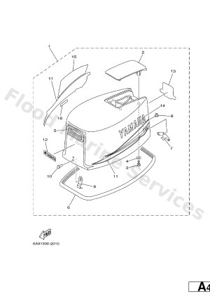 Diagram for TOP COWLING