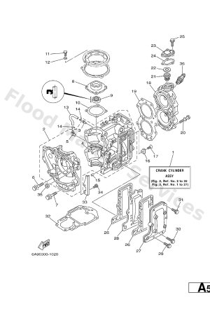 Diagram for CYLINDER. CRANKCASE
