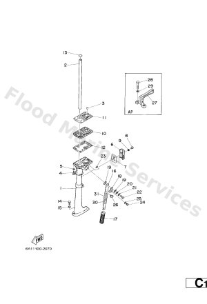 Diagram for UPPER CASING