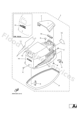 Diagram for TOP COWLING