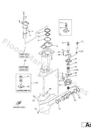 Diagram for REPAIR KIT 2