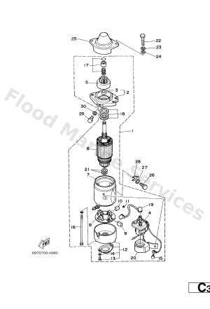 Diagram for STARTING MOTOR