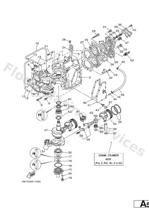 Diagram for CYLINDER. CRANKCASE