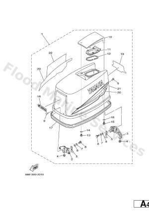 Diagram for TOP COWLING