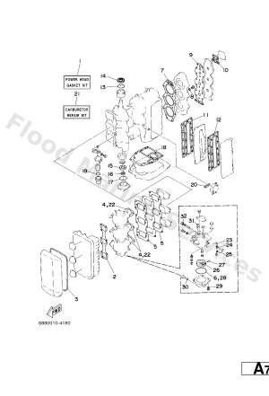 Diagram for REPAIR KIT 1