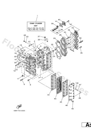 Diagram for CYLINDER. CRANKCASE