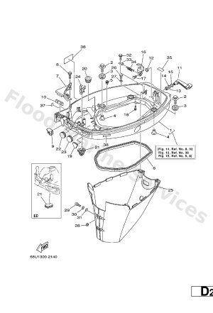 Diagram for BOTTOM COWLING