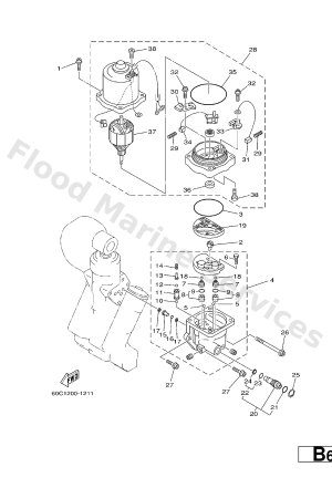 Diagram for POWER TRIM & TILT ASSY 2