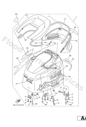 Diagram for TOP COWLING