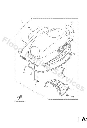 Diagram for TOP COWLING