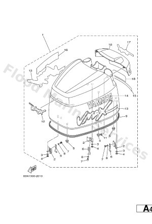 Diagram for TOP COWLING