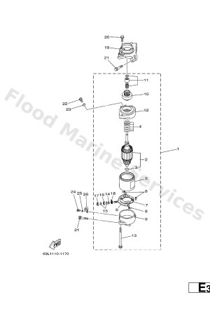 Diagram for STARTING MOTOR
