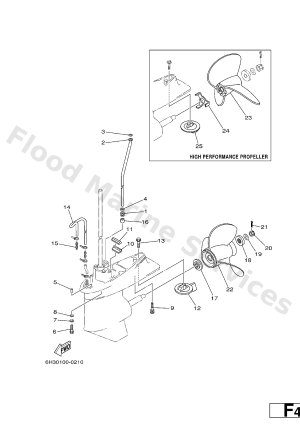 Diagram for LOWER CASING. DRIVE 2