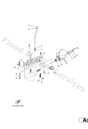 Diagram for LOWER CASING. DRIVE 4
