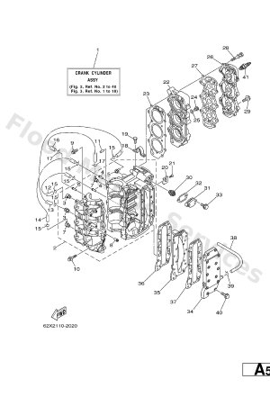 Diagram for CYLINDER. CRANKCASE