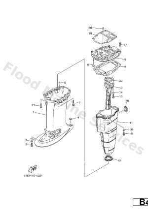 Diagram for UPPER CASING