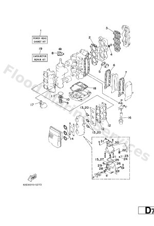 Diagram for REPAIR KIT 1