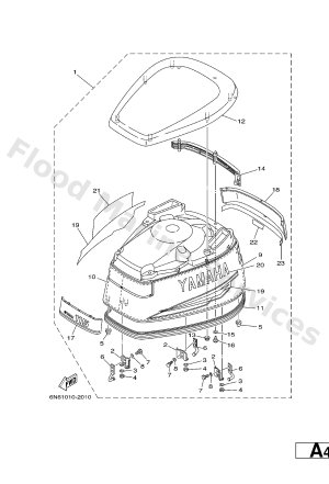 Diagram for TOP COWLING
