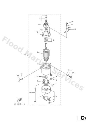 Diagram for STARTING MOTOR