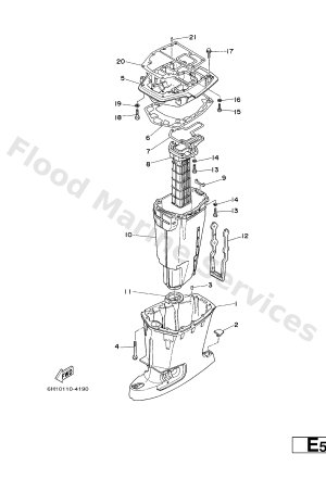Diagram for UPPER CASING