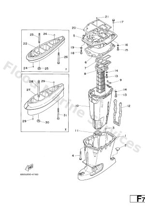 Diagram for UPPER CASING