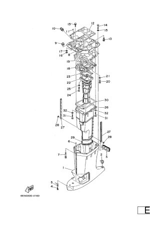 Diagram for UPPER CASING