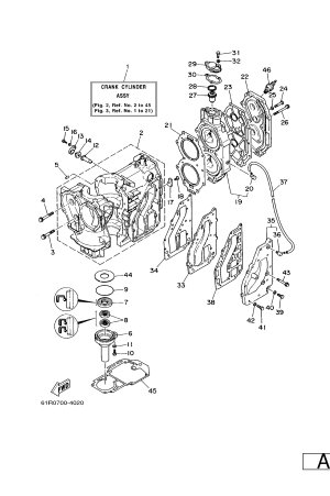 Diagram for CYLINDER. CRANKCASE