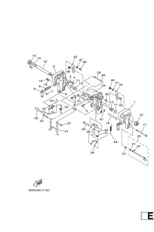 Diagram for BRACKET 1