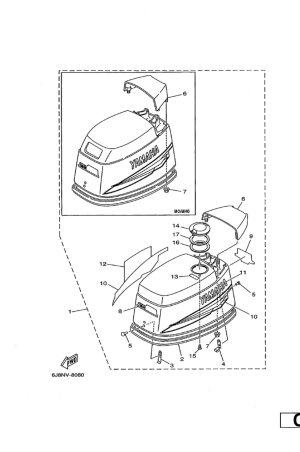 Diagram for TOP COWLING