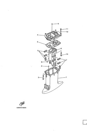 Diagram for UPPER CASING