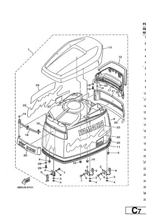 Diagram for TOP COWLING