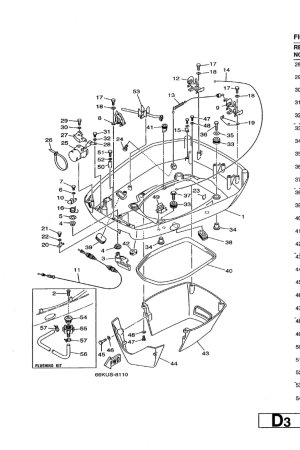 Diagram for BOTTOM COWLING