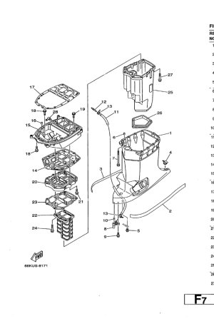 Diagram for UPPER CASING