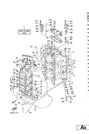 Diagram for CYLINDER. CRANKCASE 1