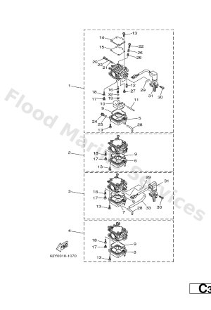Diagram for CARBURETOR 1