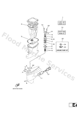 Diagram for REPAIR KIT 2