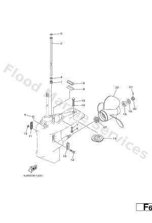 Diagram for LOWER CASING. DRIVE 2