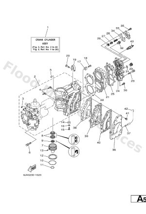 Diagram for CYLINDER. CRANKCASE