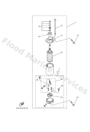 Diagram for STARTING MOTOR