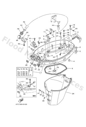 Diagram for BOTTOM COWLING