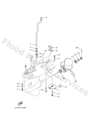 Diagram for LOWER CASING & DRIVE 2